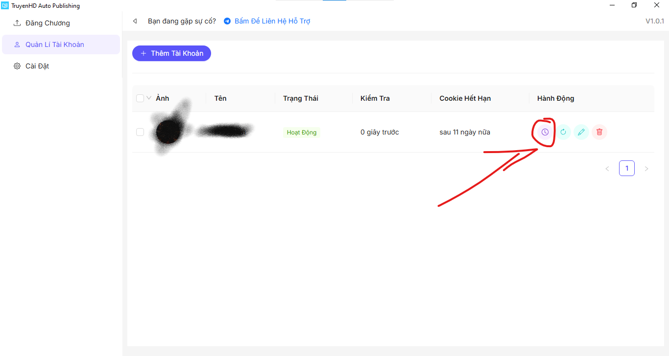 Bước 16 - Lịch đăng