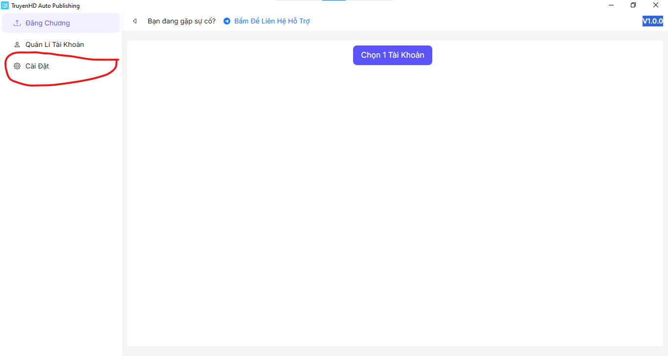 Bước 4 - Nút Cài đặt